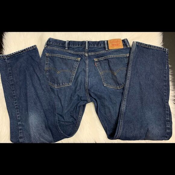 Men's Levi's 505 Jeans 38/32 - Picture 3 of 7